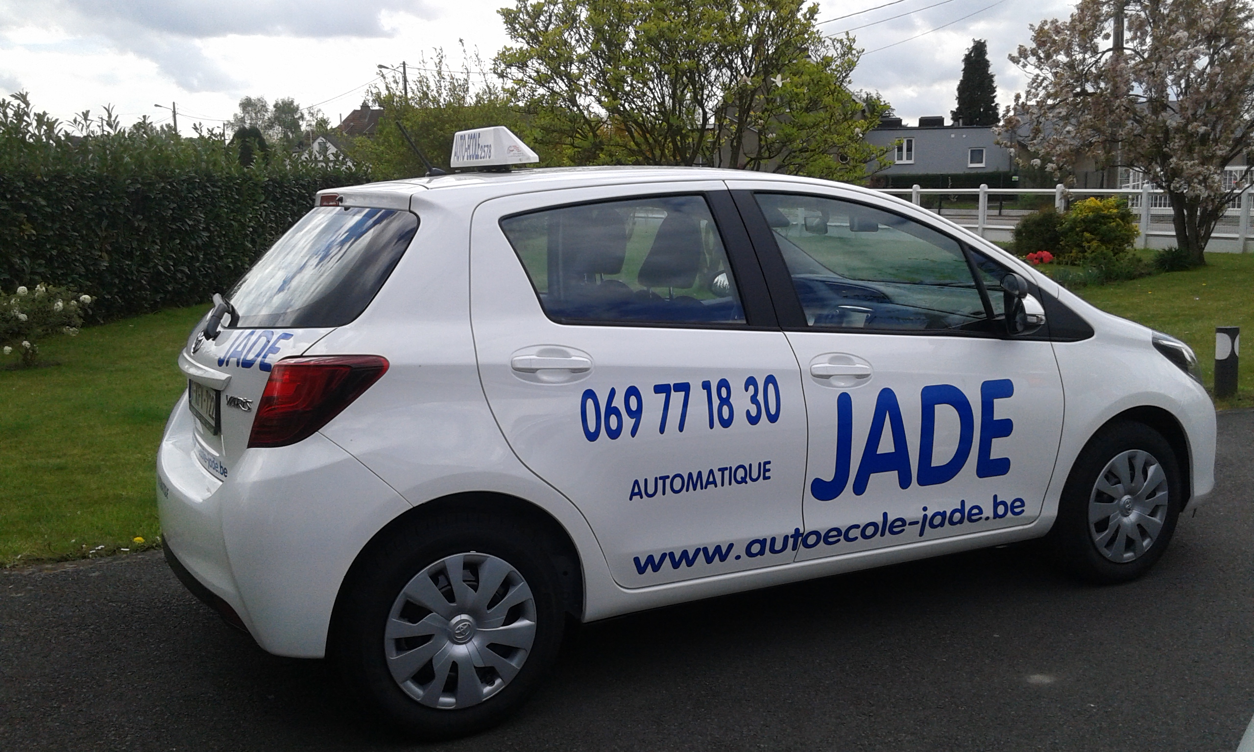 Voiture auto-école Jade